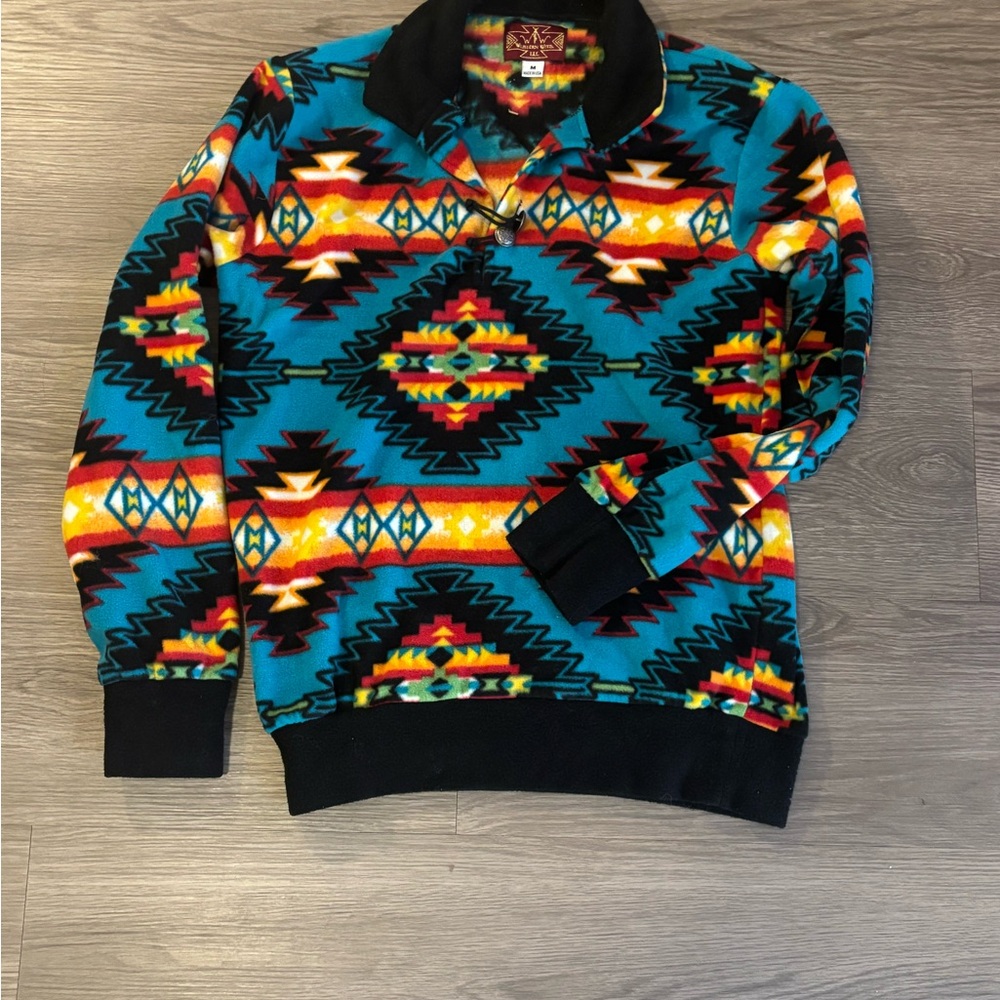 The Mountain Colorful Aztec Pattern Sweatshirt